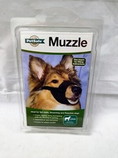 PetSafe Muzzle Padded For Comfort Adjustable Neck Snout Size Large