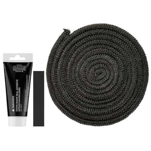 Wood Stove Door Gasket 3/8" X 118" Rope Seal Replacement For Wood Burning Stoves - Picture 7 of 7