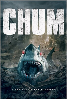 CHUM New Sealed Ltd Ed 2024 SHARK ATTACK MOVIE & MORE DVD