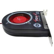 1X 4-pin Power 12V 2200rpm 42CFM PCI Slot Fan PC System Heat Air Exhaust Cooling