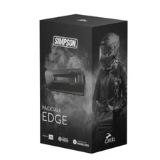 CARDO SIMPSON PACKTALK EDGE COMMUNICATION SYSTEM, BLUETOOTH HEADSET, 13HR TALK