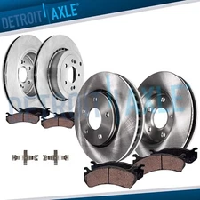 8pc Front Rear Brake Rotors Ceramic Pads for 2018-2022 Kia Stinger Genesis G70