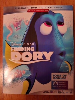 Finding Dory (Blu-ray, DVD, 2016) Disney