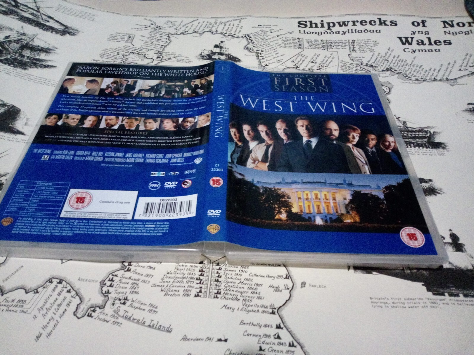 The West Wing - Complete Season 1 DVD Drama (2005) Martin Sheen Read discription