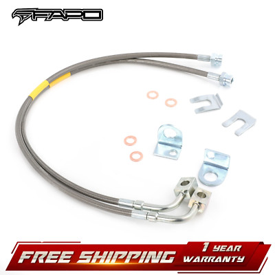 FAPO Front Extended Brake Lines For Jeep Wrangler JK 2007-2018 4-6''