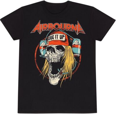 Airbourne Live It Up T-Shirt HAIRTSBLIVEITUP