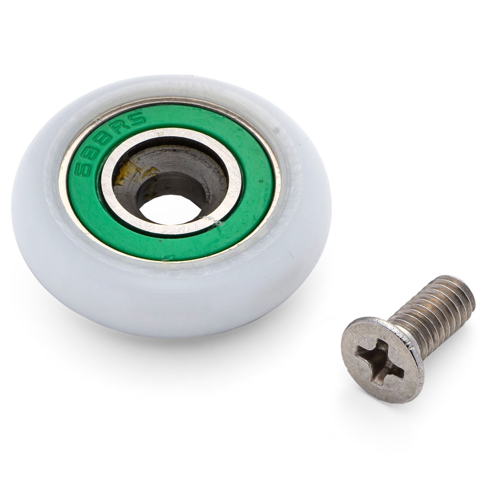 4 x Shower Door Rollers/Runners/Spares 23mm wheels diameter, L077-1i