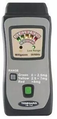 Tenmars Tenmars TM-760 Mini Emf Elf Electric Magnetic Field Gauss Meter Teste fw