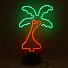 PALM TREE NEON SCULPTURE Lamp Sign