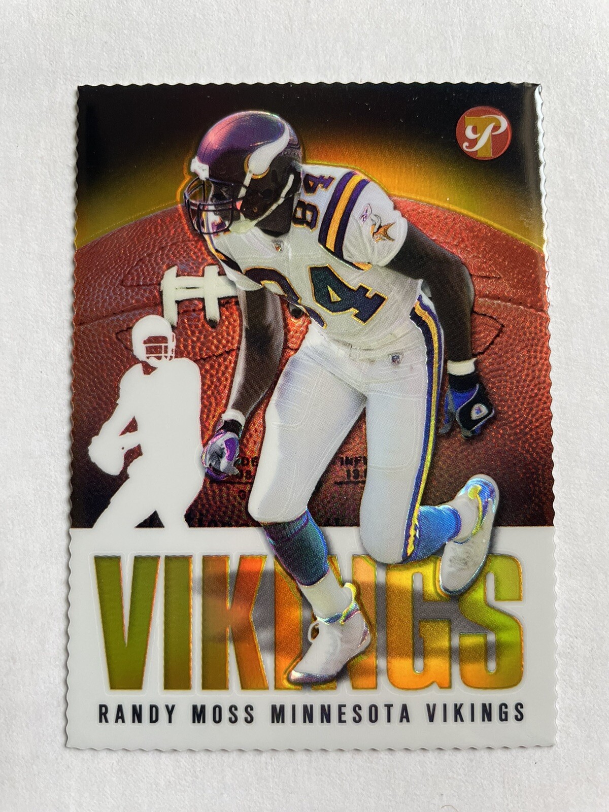 Randy Moss 2003 Topps Pristine Die-Cut Gold Refractor /150 SP NICE