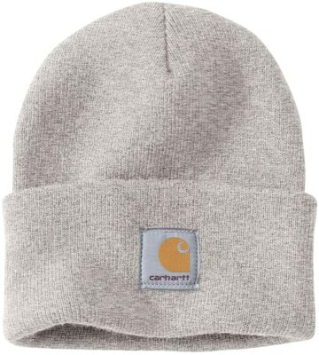 light grey carhartt beanie