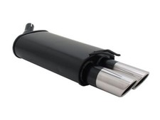 Novus Sportauspuff Gruppe N 2x76mm SR-Design Renault Twingo C06 1,2 ohne 16V