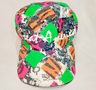 Vintage GREAT AMERICA Souvenir Cap Multi Color 1990s Snapback VG+ Theme Park