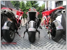 Road Bike Rear Wheel Tie Down System Tire Tyre Downs Strap Straps Motorbike