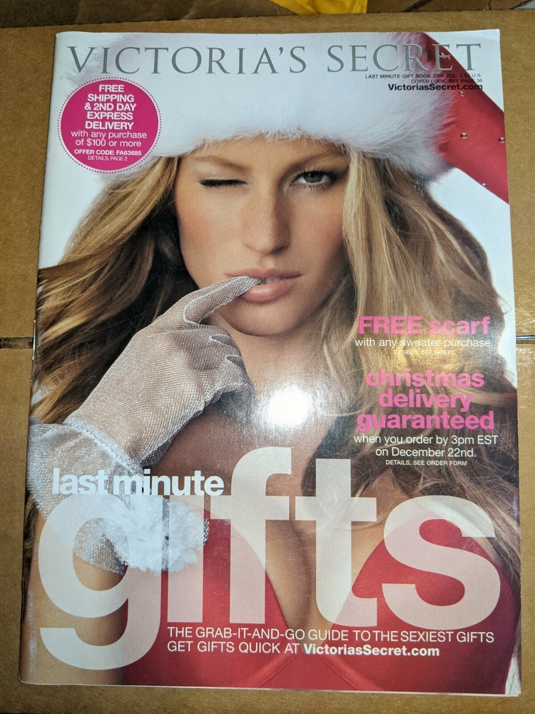 Victoria's Secret Last Minute Gifts and Spring Clothing Sale 2005 Catalogs