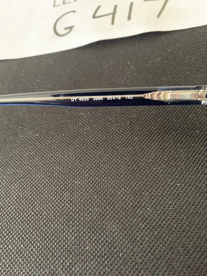 DKNY Optical Glasses Blue Transparent DY 4635 3596 50 18 140 Frames G417 - Image 4 of 4