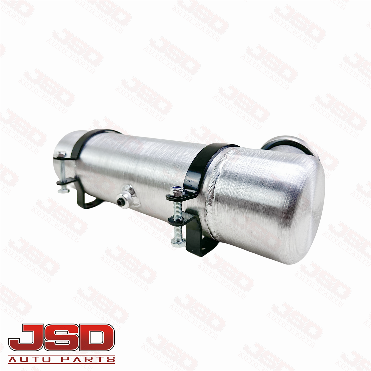 4x15 Round Gas Tank Cell 0.72 Gallon 1/8'' NPT End Fill Aluminum Spun