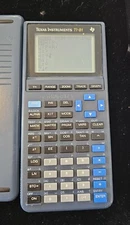 Texas Instrument TI-82 Graphing Calculator with Cover - Tested & Working!
