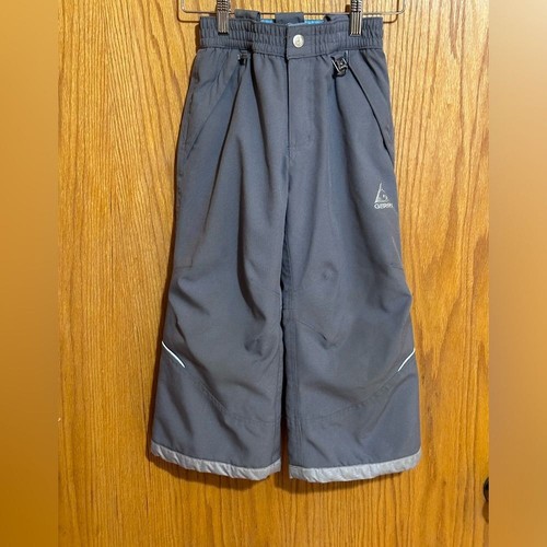 Gerry snow pants size 5-6 youth grey