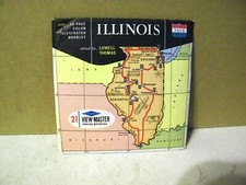 A550 Illinois The Land of Lincoln State Tour Series view-master 3 Reels Packet