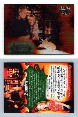 Bunnies #67 Buffy The Vampire Slayer Big Bads 2004 Inkworks Trading Card