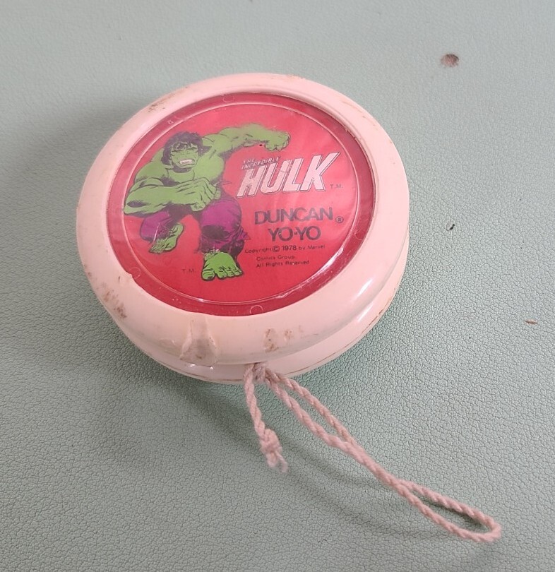 Vintage YO YO The Incredible Hulk Duncan 1978 | eBay