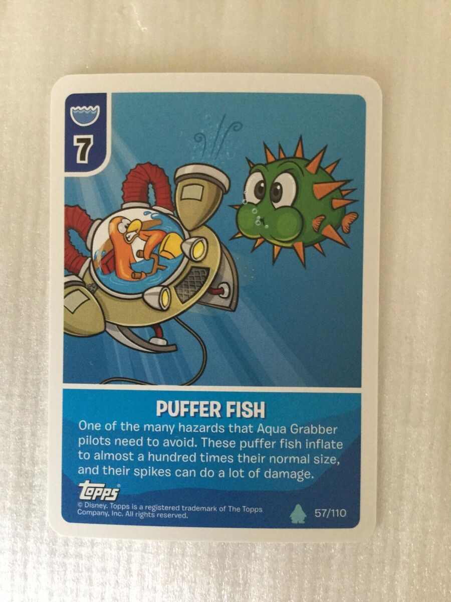 EPF Agents - 2011 Topps Club Penguin Card-Jitsu Water Second Wave