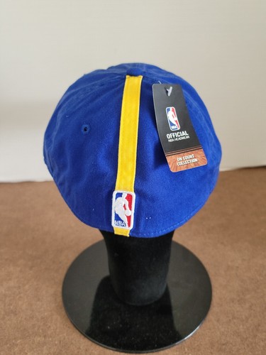 Cappello uomo Golden State Warriors New Era Royal On-Court 29TWENTY nuovo con etichette L aderente - Foto 5 di 6