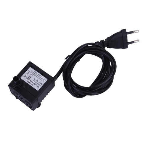 AC 320L/H 220V-240V Mini Aquarium Pumpe Wasserpumpe Teichpumpe Teich - Bild 3 von 6
