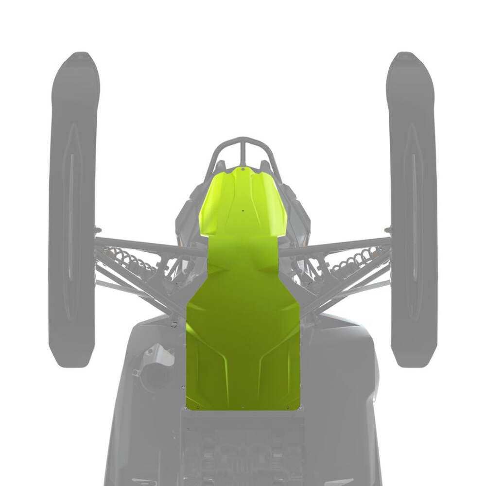 Polaris Matryx Snowmobile Sentry Skid Plate, Neon Green, 2884816