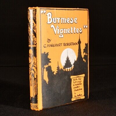 1930 vignettes soldes birmanes C Harcourt Robertson illustrées première édition auteur'...