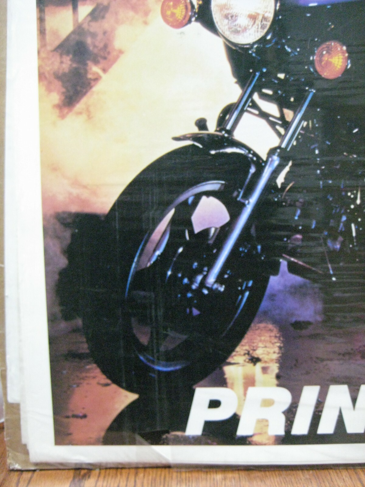 Vintage PRINCE Purple Rain rock and roll poster 1984 13731