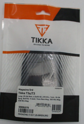 Tikka T3 & T3X Ext Mag - 25-06 Rem/6.5x55 Swed Mauser/270 Win/30-06 - S5850375