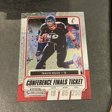 2021 Panini Contenders Draft Picks Conf. Finals Ticket #28 Travis Kelce/99