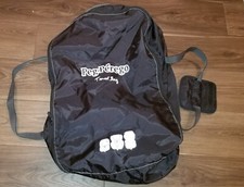 Peg Perego Car Seat Travel Bag Black with Carrying Handles