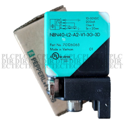 NEW Pepperl+Fuchs NBN40-L2-A2-V1-3G-3D Inductive Sensor