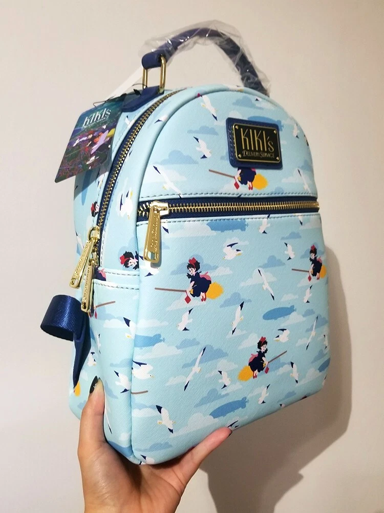 NEW Loungefly Studio Ghibli Kiki s Delivery Service Allover Print Mini Backpack