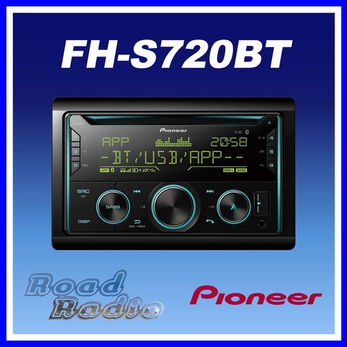 Pioneer FH-S720BT Doppel DIN Bluetooth, USB, kompatibel mit Android + iPhone