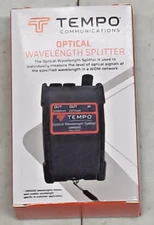 Tempo Communications OWS202 Optical Wavelength Splitter NEW
