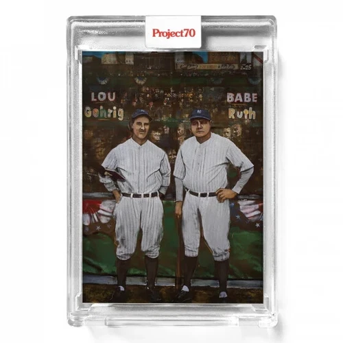 2021 Topps Project70® Card 462 Ruth & Gehrig by Andrew Thiele -Free Shipping!