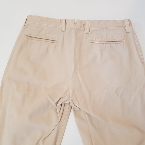 Salvatore Ferragamo Pantalón Vaqueros Blanco Crema Talla 48 Hecho en Italiano 100% Algodón - Imagen 4 de 18