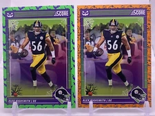 2024 Panini Score-a-Treat #23 Alex Highsmith Pittsburgh Steelers Green & Orange