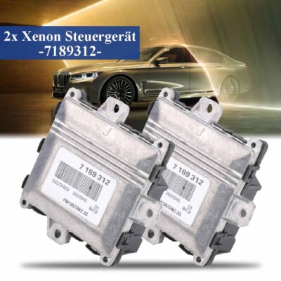 2x Xenon Steuergerät Kurvenlicht Leistungsmodul 7189312 Für BMW E60 E90 E91 E61