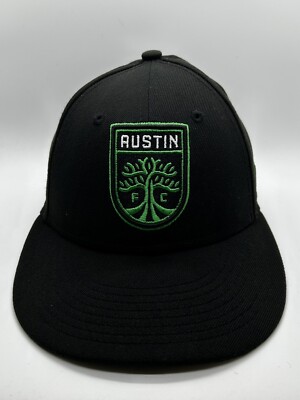MLS Austin FC New Era 59Fifty Cap Hat Men Fitted 1/8 Black