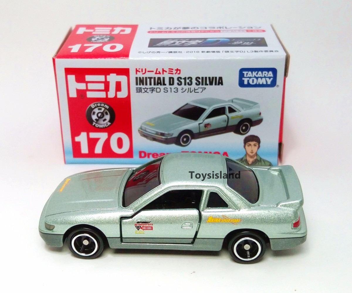 TOMICA 170 DREAM Initial D NISSAN S13 SILVIA 1/59 TOMY