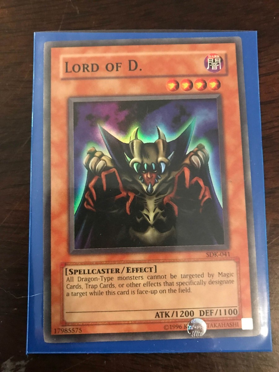 yugioh lord of d deck Amazon.com: Yu-Gi-Oh! - Lord of D. (YuGiOh TCG Card) 2002 Yu-Gi-Oh! Starter  Deck Kaiba - [Base]