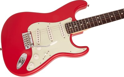 Fender Made in Japan Hybrid II Stratocaster Rose Modena Red Guitar
