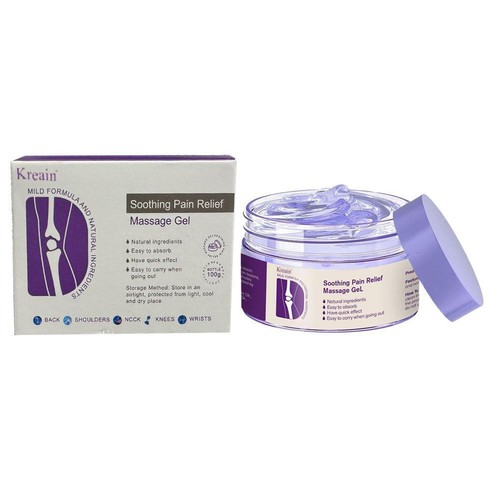 100g Joint Pain Gel Purple Gel, Joint & Muscle Support Pain Relief..&