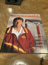 1999 University of Minnesota Alumni Association Magazine Don Lucia Gopher Hockey