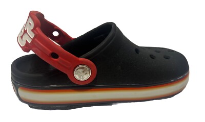 Crocs Kids Boys Size C 9 Youth Crocs Star Wars Darth Vader Black Clogs Casual